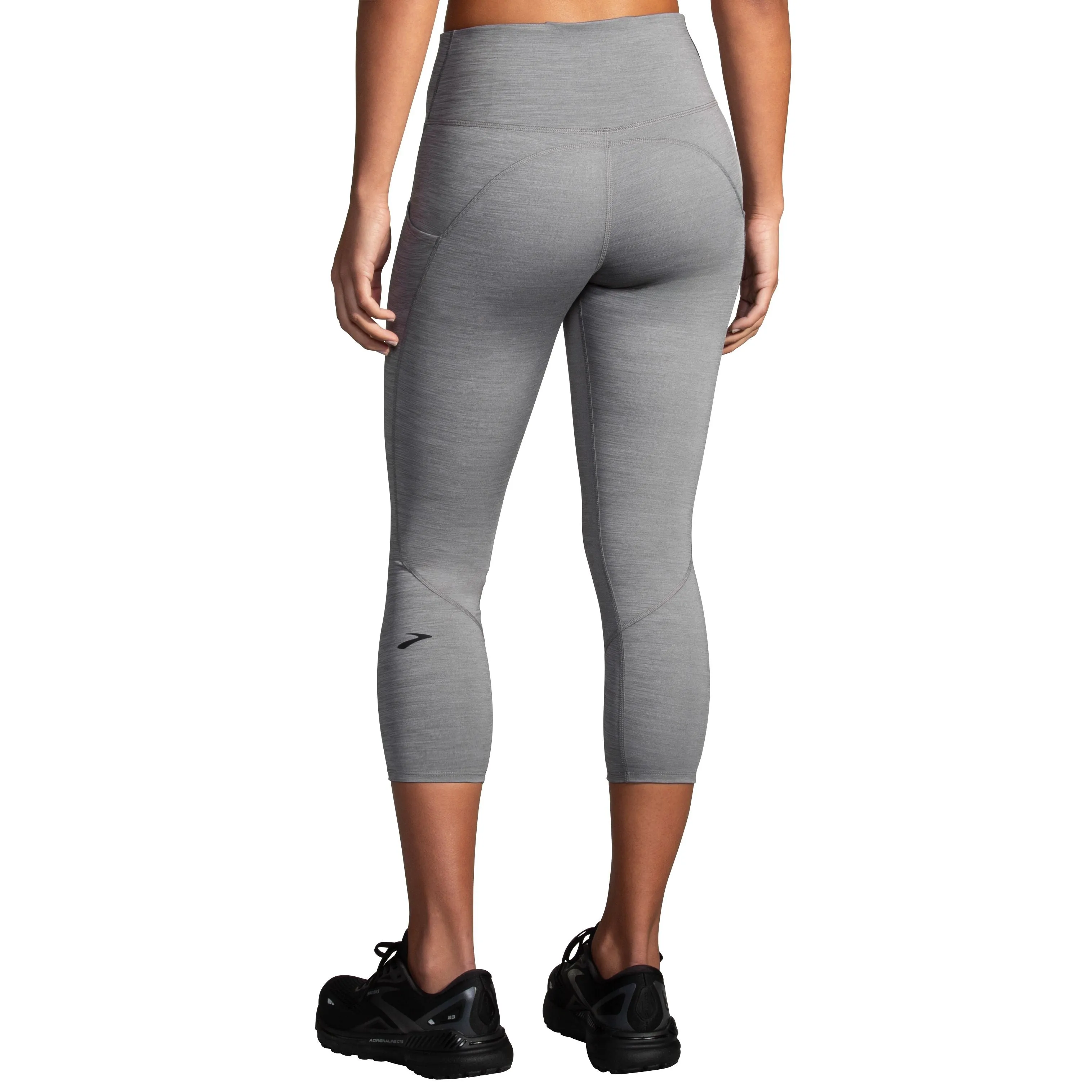 Brooks | Spark Capri | Women's | Heather Charcoal