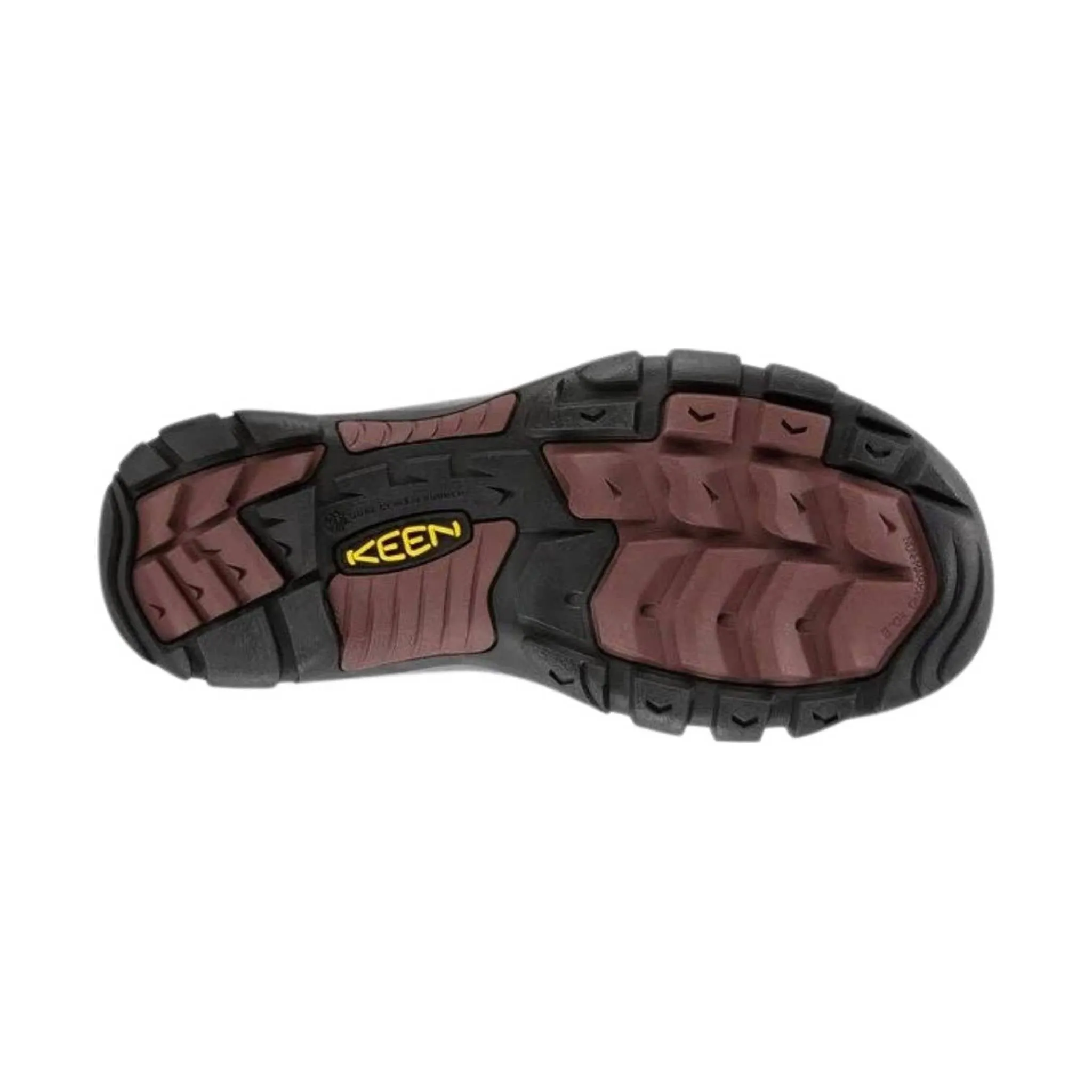 KEEN Men's Brixen Waterproof Low - Slate Black/Madder Brown