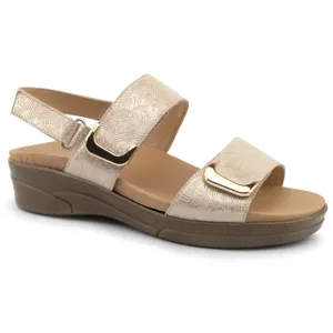 Klouds Elegance Sandal Leather Rose Print