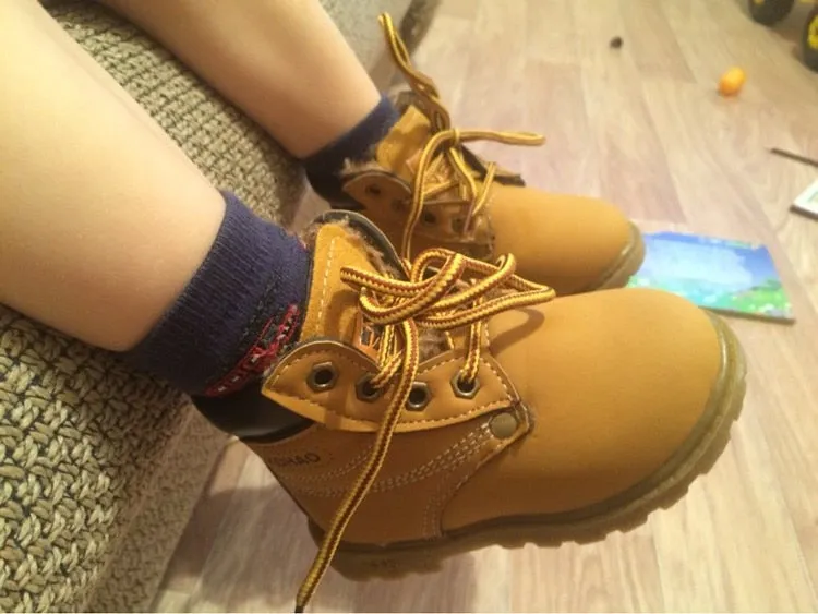 Martin And Casual Snow Kids Shoes For Boys Girls