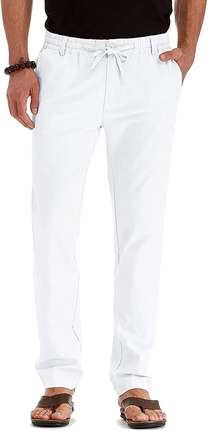 Men Cargo Combat Work Pant Active Wear Jogger Casual Stretch Sweatpants Relaxed Fit Straight Leg Pant