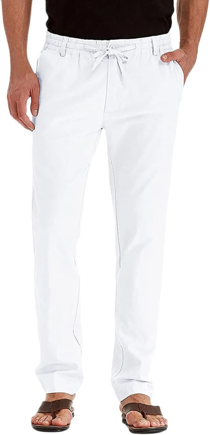 Men Cargo Combat Work Pant Active Wear Jogger Casual Stretch Sweatpants Relaxed Fit Straight Leg Pant