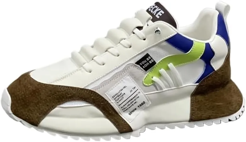 Men's lace up Sports Shoes, Outdoor Walking, Jogging, Camping Platform Shoes, Seasonal Men's Fashionable Running Shoes