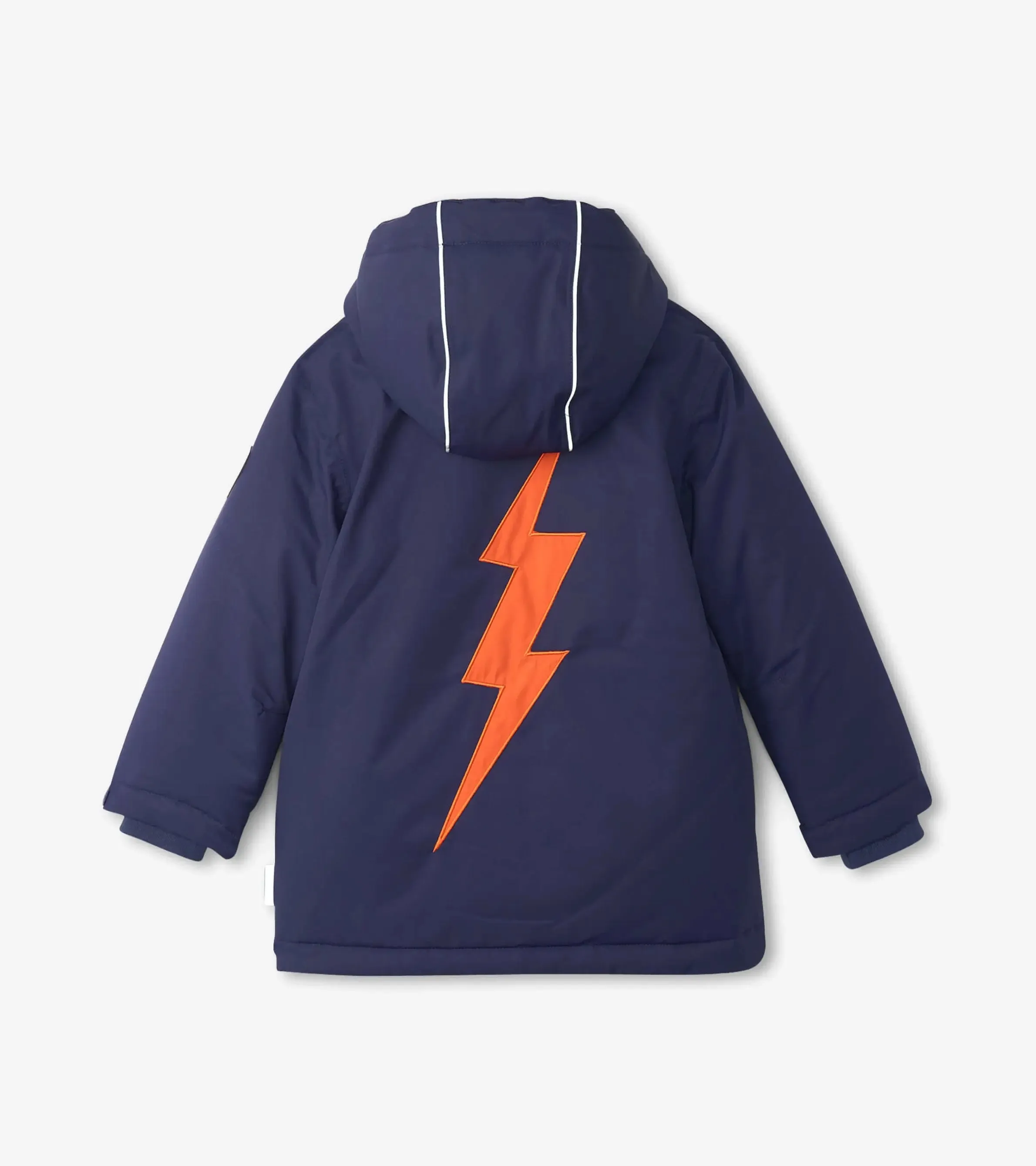 Navy Color Block Ski Jacket | Hatley