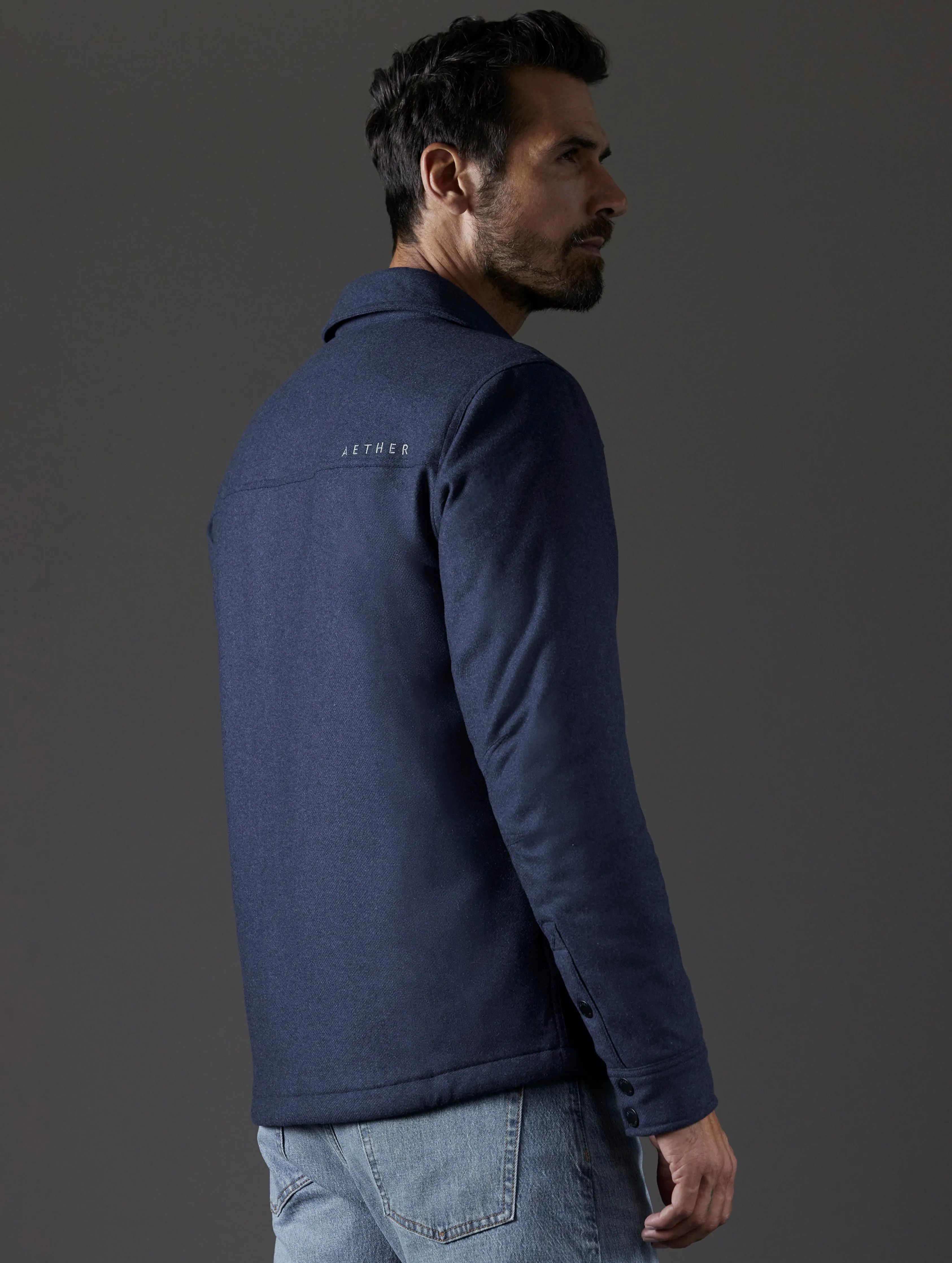 Nova Insulated Button-Down - Total Eclipse Heather