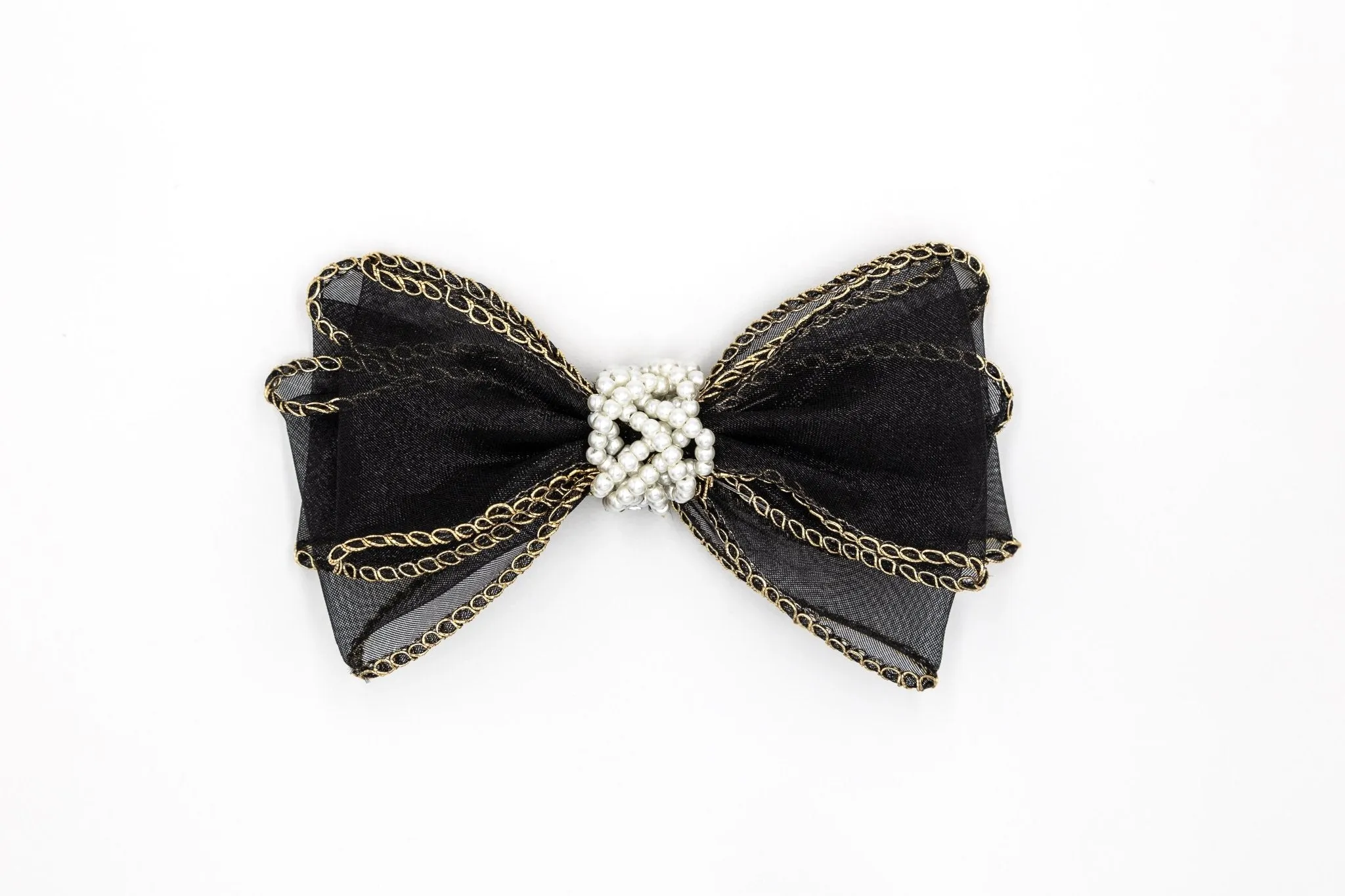 Pearl Noir Elegance Shoe Clip
