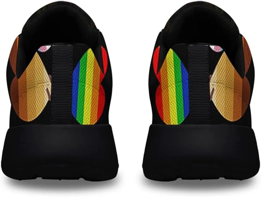Sonzj-II Hate Has No Home Here LGBT Shoes Women Men Sports Trainers Low Top Anti-Slip Lace Up Trail Sneakers