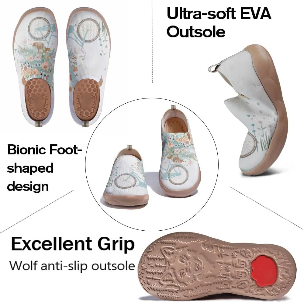 Women's Art Travel Shoes Slip-on Loafers Comfortable, Light and Fashionable Sneakers